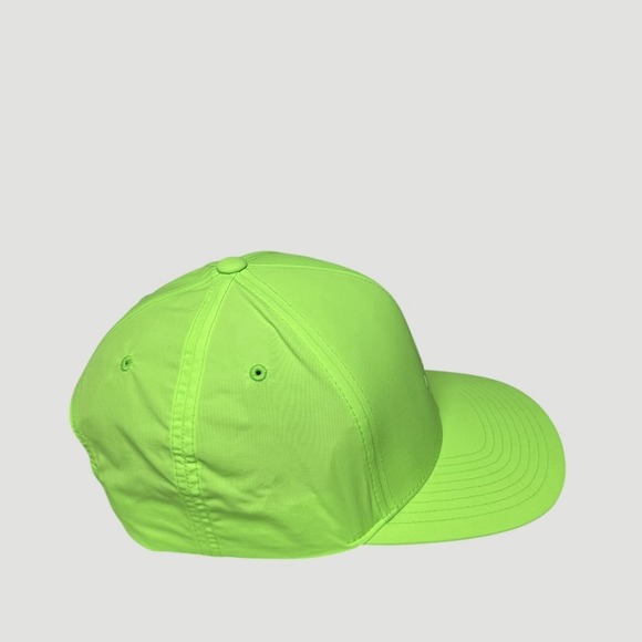 G/Fore Performance Golf Hat Neon Green Hi Vis Adjustable Snapback Skull & Tees - Picture 4 of 7